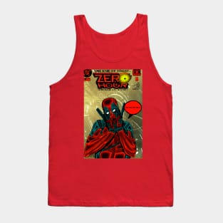 #Deafpool Zero Hour Spoof Tank Top